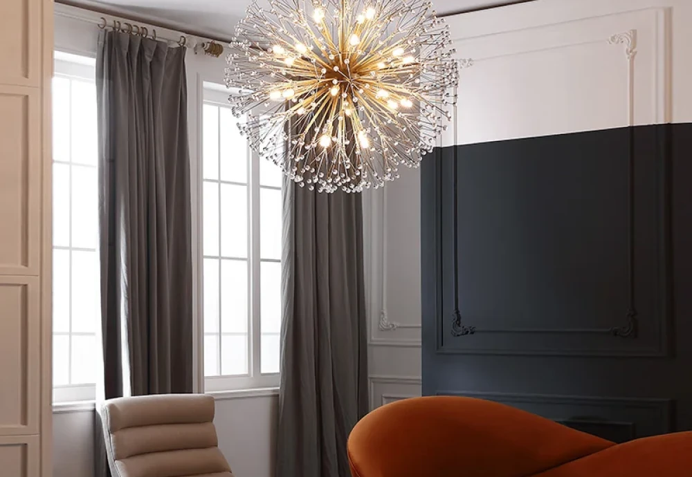 globe ball chandelier