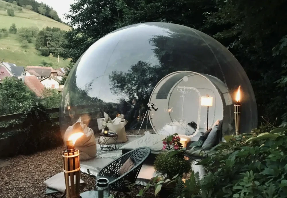 clear bubble tent