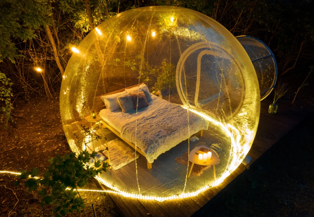 garden bubble tent