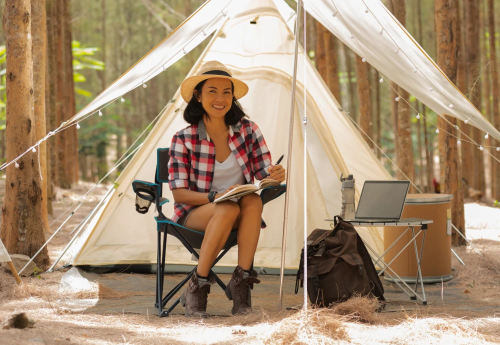 glamping teepee