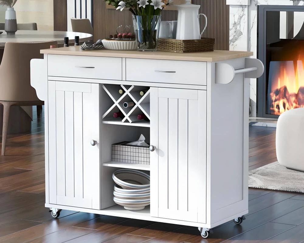 rolling kitchen cabinets