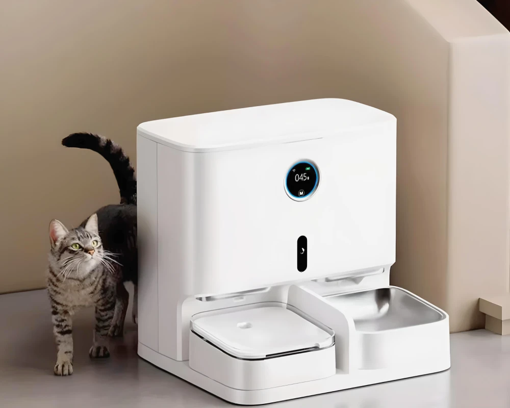 automatic pet feeder bowl