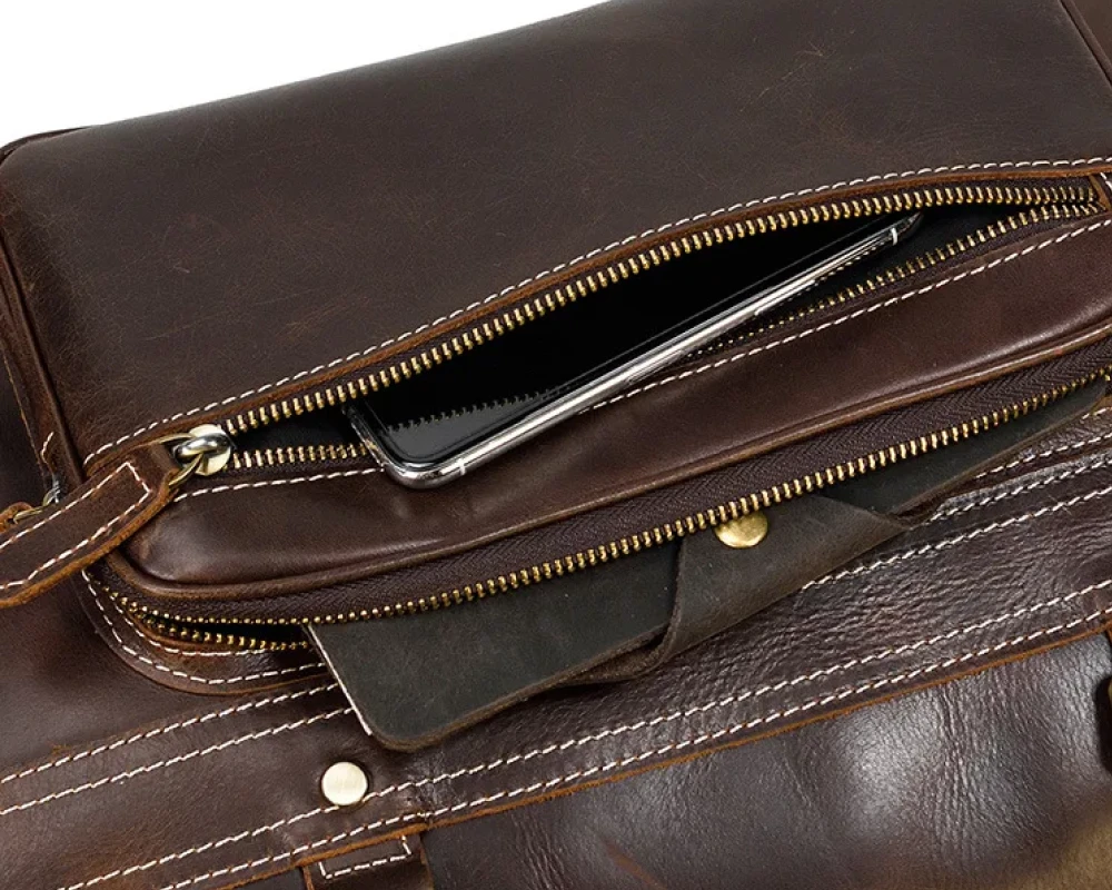 leather carry on suitcase with wheels
